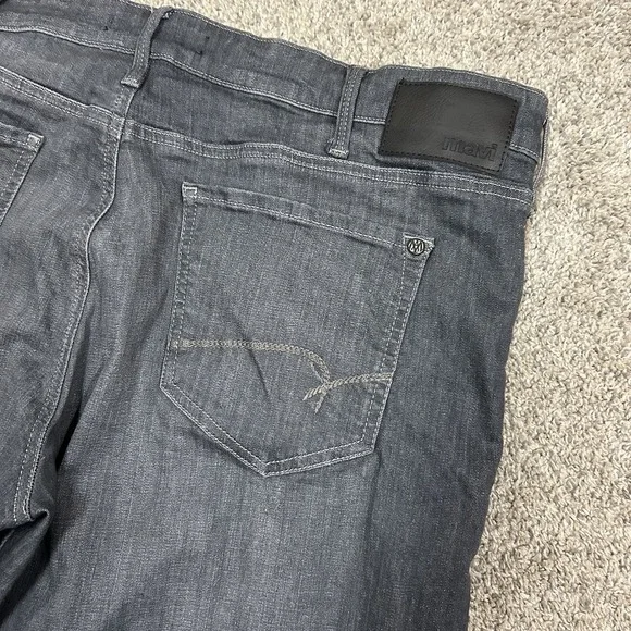 Mavi Matt Relaxed Straight Jeans Mens 40X32 Blue Denim Stretch Five Pocket - Picture 5 of 11